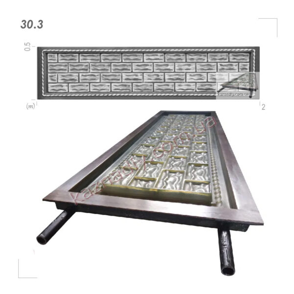 Форма для забора 30.3