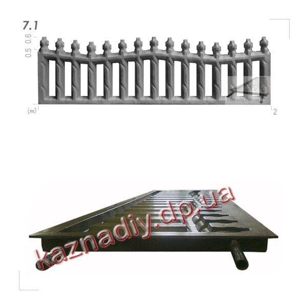 Форма для забора 7.1
