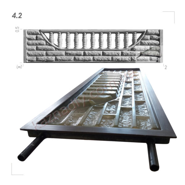 Форма для ограждения