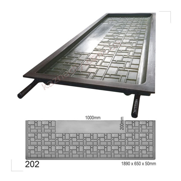 Форма для противоусадочной плиты 202