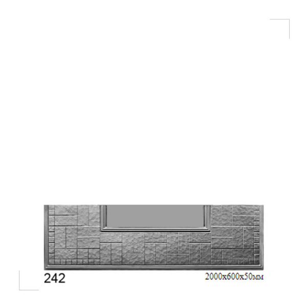 Форма для противоусадочной плиты 242