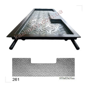 Форма для противоусадочной плиты