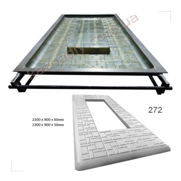 Форма для противоусадочной плиты
