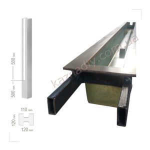 Форма для заборного столба