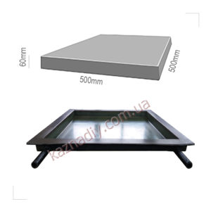 Форма для тротуарной плитки, 500х60мм