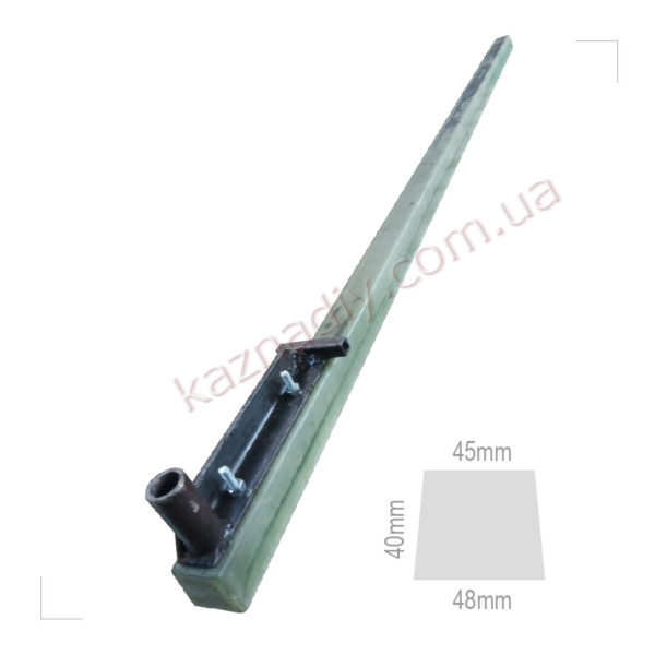 Шток, на 1 секцию, сечение 47х40mm