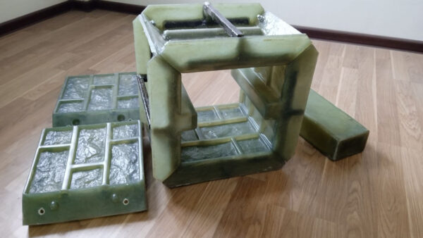 Форма для столба наборного, 230х230х250мм — изображение 2