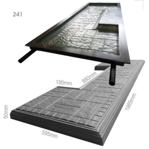Форма для противоусадочной плиты 241