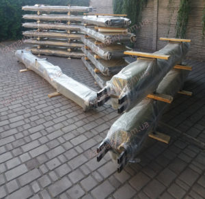 Матрицы из стеклопластика в упаковке