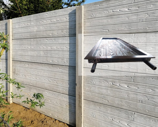 форма из стеклопластика для забора