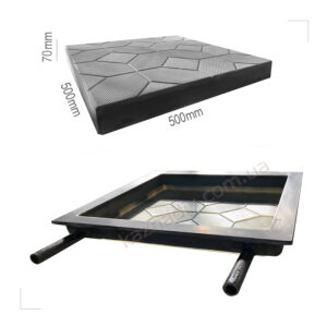 Форма Для Тротуарной Плитки, Орнамент, 500х70мм