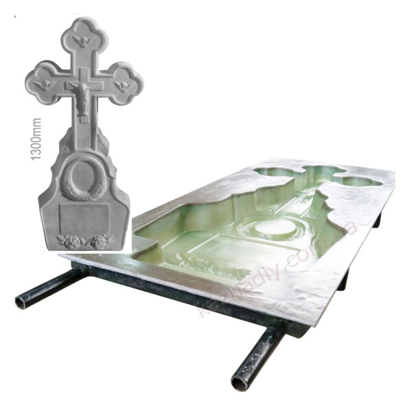 Форма Для Памятника крест 2