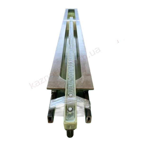 Комплект Форма для столба гладкого на 1 секцию, сечение 120х115мм ,с закруглением — изображение 3